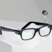 Meta-Bounds 38g ultra-lightweight AR glasses equipped with Raysolve's single-chip full-color Micro-LED display