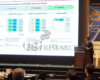 LG Display executive presenting GIP technology and next-generation large OLED strategies at the Display Korea 2026 conference.