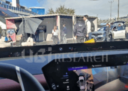 BMW iX3 showcasing its pillar-to-pillar Panoramic Vision Head-Up Display at CES 2026, representing the future of dashboard-free car interiors.